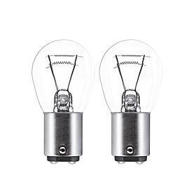 Combo 2 Bóng Đèn Sau 2 Tim OSRAM Original P21/5W 24V 21/5W (Chân Cao Thấp)
