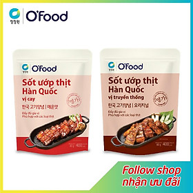 Sốt ướp thịt Hàn Quốc OFood gói 80g, giúp thị mềm, ngọt