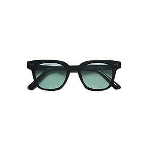 Kính thời trang chữ V K0165 nhiều màu chống tia UV, chống bụi gọng nhựa vuông unisex nam nữ kính râm phong cách - Vàng