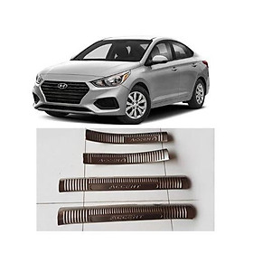 BỘ NẸP BƯỚC CHÂN TRONG NGOÀI INOX DÀNH CHO XE HYUNDAI ACCENT-2019