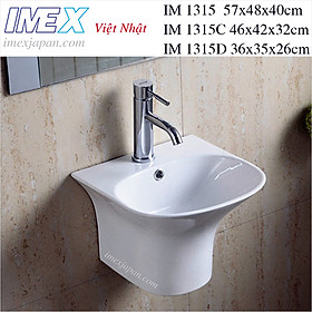 Mua Lavabo treo tường liền khối IMEX IM 1315D