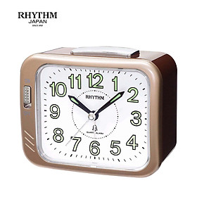 Đồng hồ Báo thức Rhythm CRA829NR13 Kt 11.0 x 9.5 x 6.5cm, Vỏ nhựa. Dùng Pin.