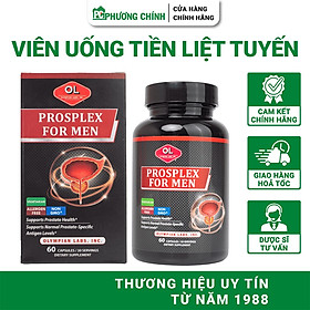 Viên Uống Tiền Liệt Tuyến Olympian Labs Prosplex For Men Hỗ Trợ Cải Thiện Tình Trạng Tiểu Khó, Tiểu Nhiều Lần 30 Viên / 60 Viên