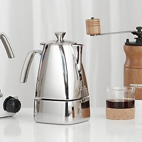 Mua Bình Moka pot Inox 304 Tiamo