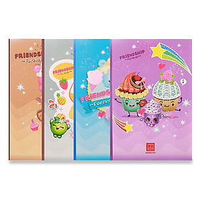 Nơi bán Vở 4 ô ly 200 trang South Star Cupcake 0748 (5 quyển) - Giá Từ -1đ