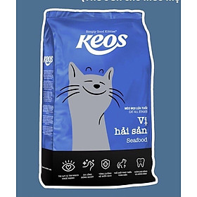 Thức ăn cho mèo Keos vị hải sản 1.5kg