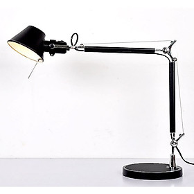 Đèn để bàn - đèn bàn làm việc - đèn bàn học - đèn đọc sách SKEN inox cao cấp - kèm bóng LED chống lóa cận.