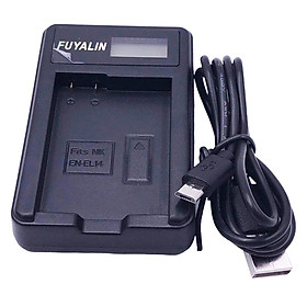 EN-EL14 Battery Charger for Nikon D3100   D3300 D3400 D3500 D5100 D5300