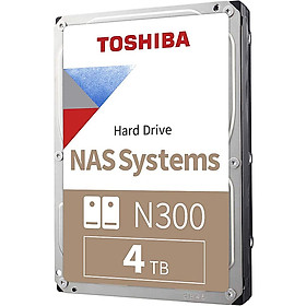 Mua Ổ Cứng HDD 3.5  Toshiba N300 4TB NAS SATA 7200RPM 128MB Cache (HDWQ440UZSVA) - Hàng Chính Hãng