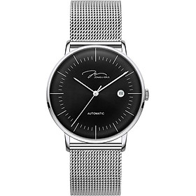 Đồng hồ đeo tay Nam hiệu JONAS & VERUS Y01563-A0.WWBBW, Máy Cơ (Automatic), Kính mo tráng sapphire, Dây Lưới thép không gỉ 316L