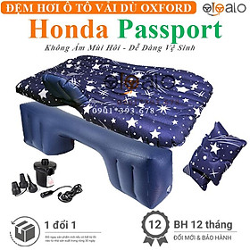 Đệm hơi ô tô Honda Passport vải dù Oxford CAO CẤP họa tiết ngôi sao