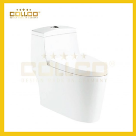 Mua Bồn cầu một khối cao cấp COLLCO CB- 8108- Bồn cầu đẹp- Sang trọng