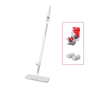 Bộ Cây Lau Nhà Tự Vắt Thông Minh Đa Năng Có Bình Xịt Phun Sương Cao Cấp - Parroti Max MX01 - Tặng 1 Móc Treo và 1 Miếng Lau