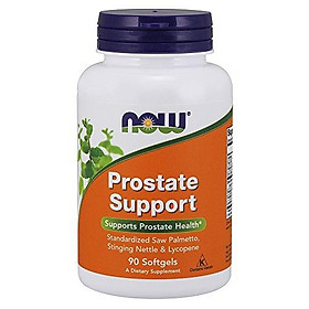 Viên Uống Hỗ Trợ Tuyến Tiền Liệt Now Prostate Support Từ Cây Cọ Lùn, Tầm Ma & Lycopene