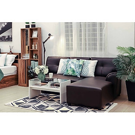 Sofa Chữ L/Trái H-JAY/P Màu Nâu Đậm Index Living Mall