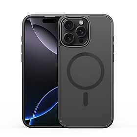 Ốp Lưng Sạc Từ Tính cho iPhone 16 Pro/ 16 Pro Max/ iphone 16/ 16 Plus Dux Ducis Yind Series, chống sốc, chống vân tay_ Hàng chính hãng