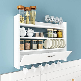 Kệ gỗ nhà bếp hiện đại SMLIFE Knott