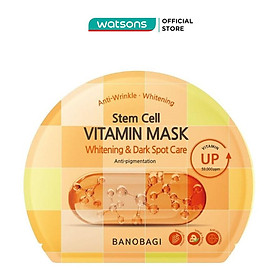 Mặt Nạ Banobagi Stem Cell Vitamin Mask Whitening & Dark Spot Care 30g