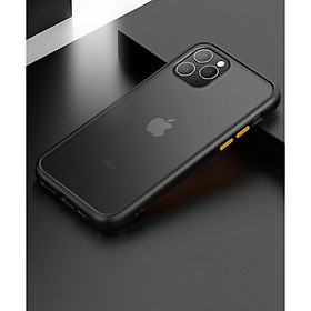 Ốp Lưng Trong Suốt Viền Shield Matte Color cho iPhone 11 Pro Max
