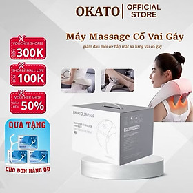 Máy Massage Cổ Vai Gáy RL-20, Con Lăn Silicon Không Gây Đau - Đai Massage Đa Năng Mô Phỏng Kỹ Thuật Massage Số 8