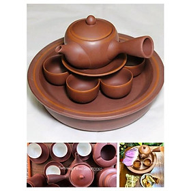 Mua Bộ ấm trà tử sa chỉ đỏ Bát Tràng