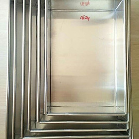 Mua Khuôn làm bánh gia công hình chữ nhật đủ các size