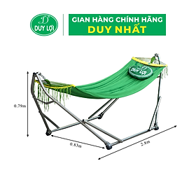 Mua VÕNG XẾP DUY LỢI INOX -  CỠ ĐẠI (QUÀ TẶNG 10 MÓC ÁO KÉP NHỰA CAO CẤP DUY LỢI)