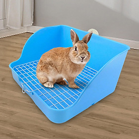 Rabbit Litter Box Hamster Guinea  Pet Toilet Small  Tray