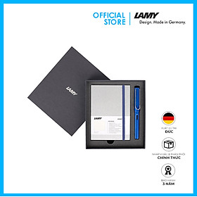 Gift Set Lamy Notebook A6 Softcover Grey + Lamy Al-Star Blue - GSA6-Al0011