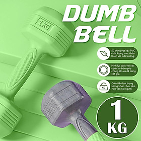 Tạ Tập Tay Nhựa 314 - 1KG Chuyên Tập Gym Yoga Pilates Thể Dục Tại Nhà