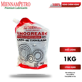 Mỡ Bôi Trơn MiennamPetro Sinogrease Lithium MP1 1KG Đa Dụng Bảo Vệ Xe Ô Tô Và Các Thiết Bị Công Nghiệp Cao Cấp