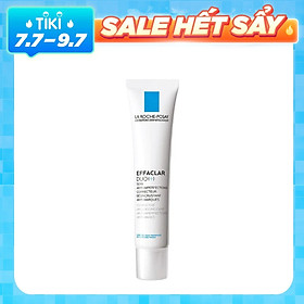 Kem Dưỡng Giảm Mụn, Ngừa Thâm, Thông Thoáng Lỗ Chân Lông La Roche-Posay Effaclar Duo+ 40ml