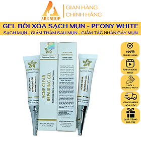Kem Mụn PEONY WHITE 20ml - Hết Mụn - Đẩy Lùi Các Yếu Tố Gây MỤN - Giảm Thâm Sau MỤN