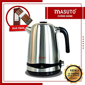 Ấm Siêu Tốc 2 Lớp Thông Minh Masuto 1.7 Lít (Công nghệ Nhật Bản) - Hàng Chính Hãng