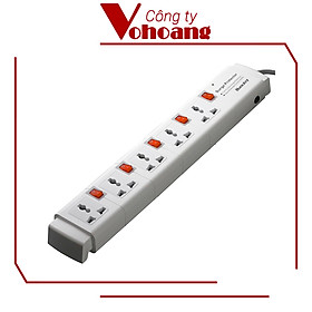 Mua Ổ Cắm Điện Đa Năng Chống Sét Huntkey PZC504 (2M)