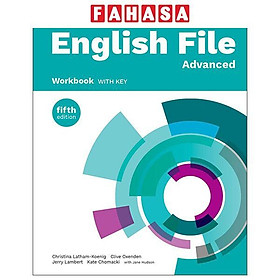 Sách ngoại văn: English File - Fifth Edition - Advanced Workbook With Key - Oxford University Press
