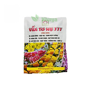 Phân bón vi lượng Vua to nụ 25gr Sáng bông- Mập nụ- Mập thân