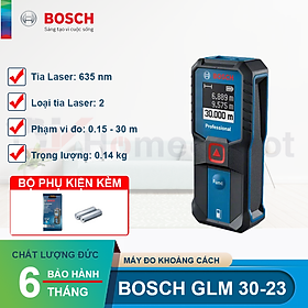 Máy đo khoảng cách Laser Bosch GLM 30-23 ( New)