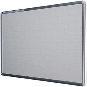 Bảng Từ Viết Bút Lông Hàn Quốc Bavico BLTHQ-06 - Có ô ly chìm 5cm - Kích Thước 80x120cm