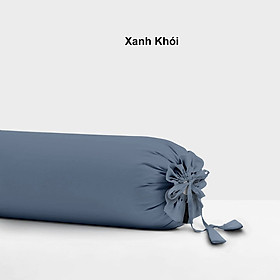 Mua Vỏ Gối Ôm Cotton Satin Hàn Quốc Cao Cấp À Ơi Concept Màu Trơn Nhiều màu Dây kéo khoá Size 37x100 cm
