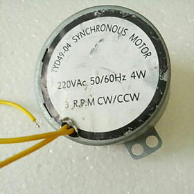 Mua Motor giảm tốc 3 vòng phút điện 220v