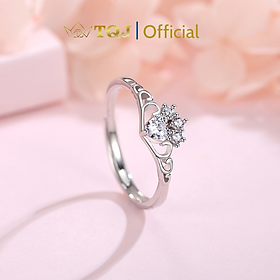 Nhẫn Bạc Nữ TQJ-NZW08, Nhẫn Bạc 925, Nhẫn Bạc Thời Trang, Nhẫn Bạc Vương Miện