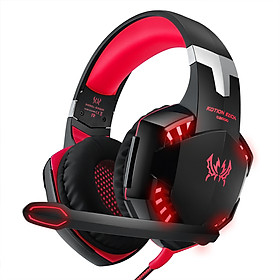 KOTION EACH G2000 3.5mm Gaming Headset Noise Reduction for PC Laptop Smartphone with Audio Adapter Cable