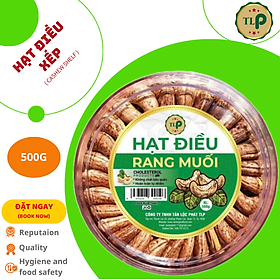 HẠT ĐIỀU RANG MUỐI TÂN LỘC PHÁT HỘP 500G