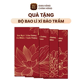 Quà Tặng Bộ Bao Lì Xì Bảo Trầm – 8 Bao | Mẫu Ngẫu Nhiên