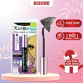 Mascara Vuốt Dài Và Cong Mi ,Không Lem Trôi Kissme Long Up 