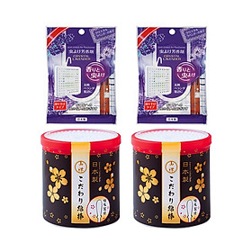 Combo Miếng Đuổi Muỗi, Côn Trùng Treo Phòng Tiện Lợi (Hương Lavender) + Hộp 180 Bông Vệ Sinh Tai An Toàn Cao Cấp - Nội Địa Nhật Bản