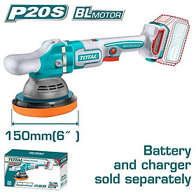 Mua THÂN MÁY ĐÁNH BÓNG PIN 20V ĐĨA 150MM KHÔNG THAN TAPLI2015 TOTAL - HÀNG CHÍNH HÃNG