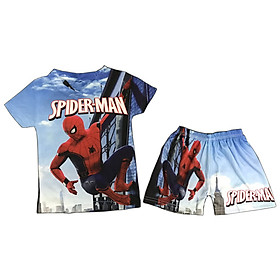 Đồ Bộ Bé Trai Hình Spider Man In 3D 09