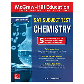 Mcgraw-Hill Education Sat Subject Test Chemistry, Fifth Edition